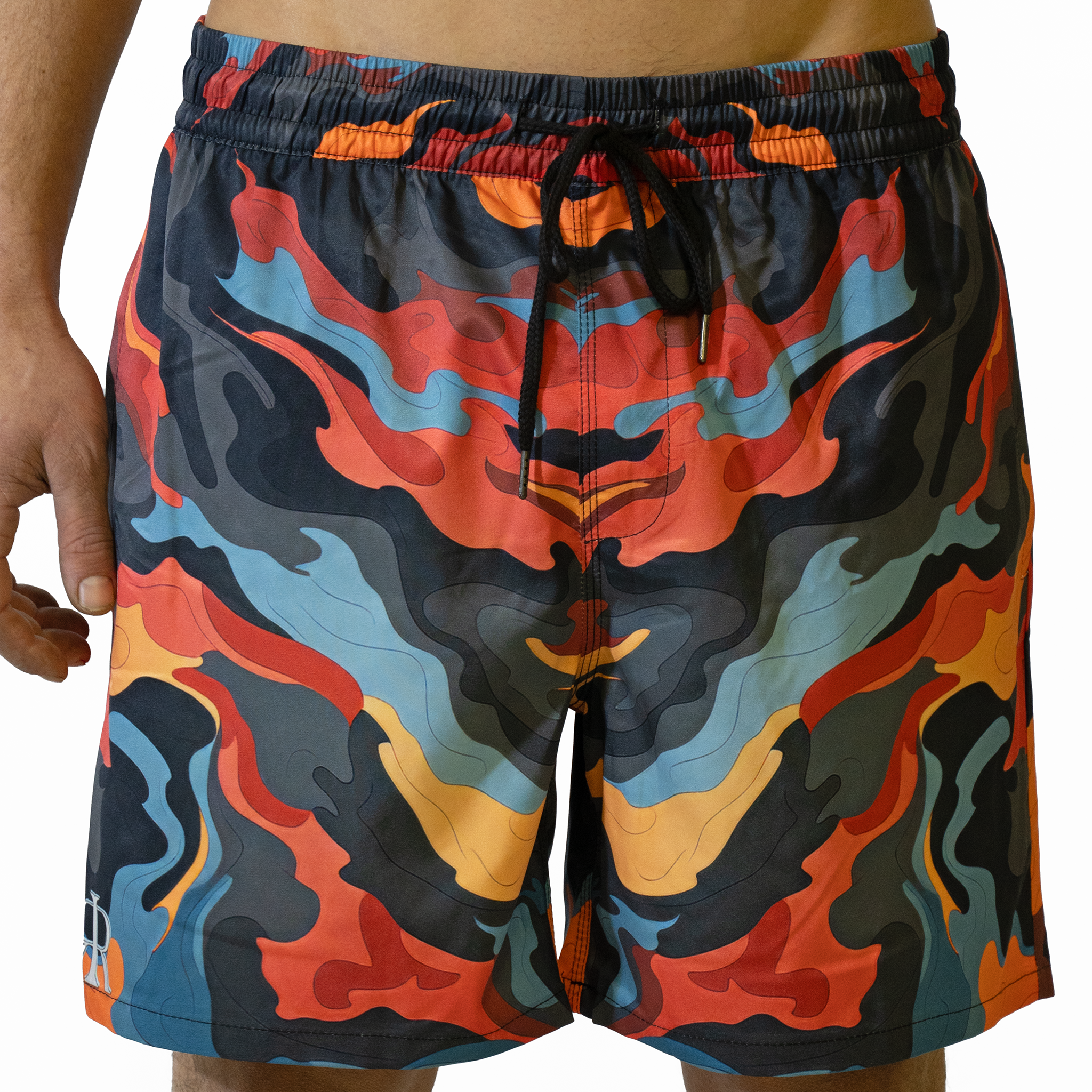 Swim Shorts: Fireface Fusion
