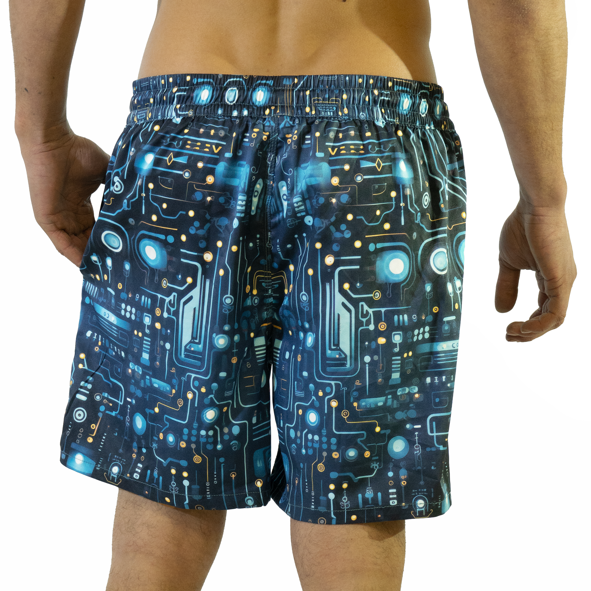 Swim Shorts: Cyber Alien