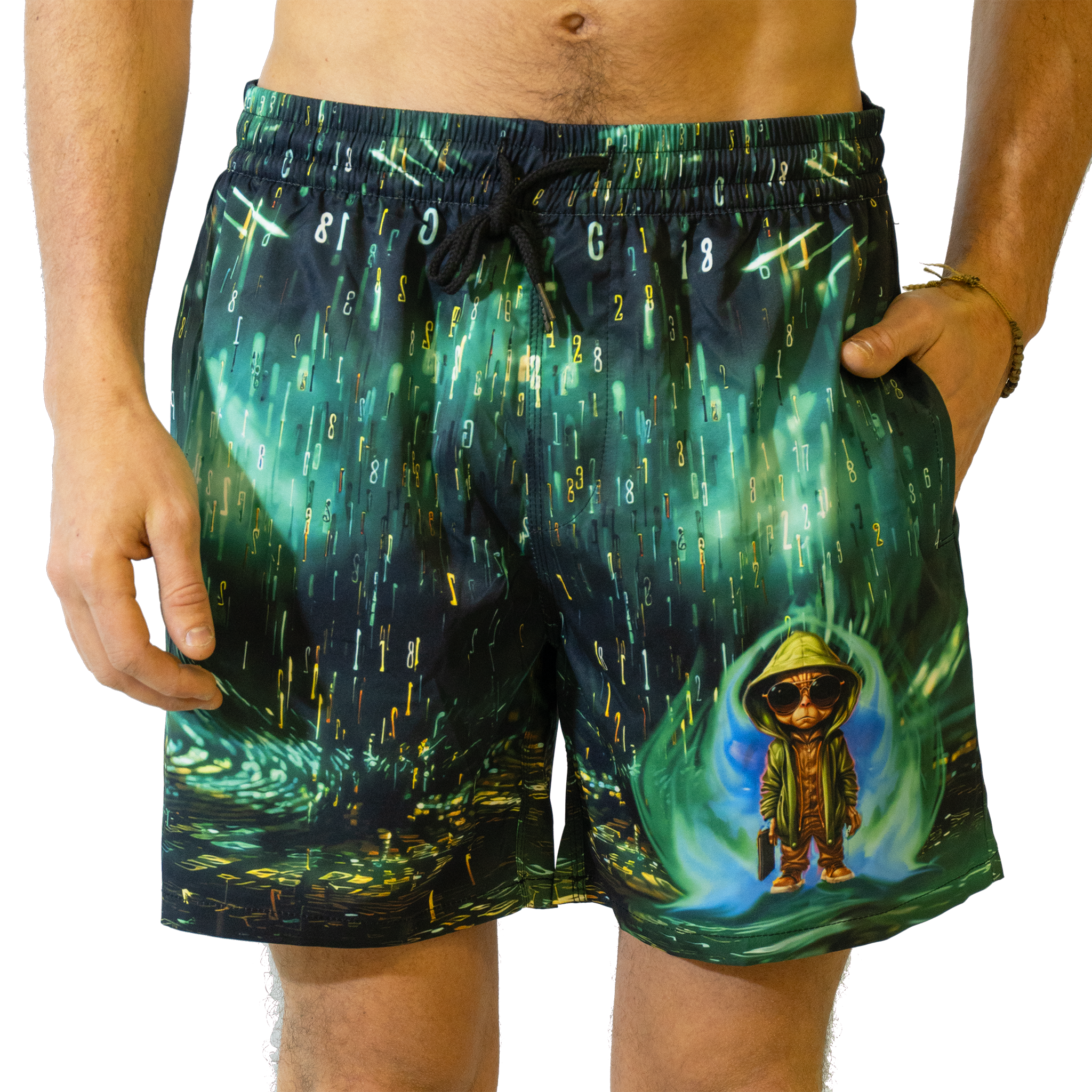 Swim Shorts - Alien Arrival