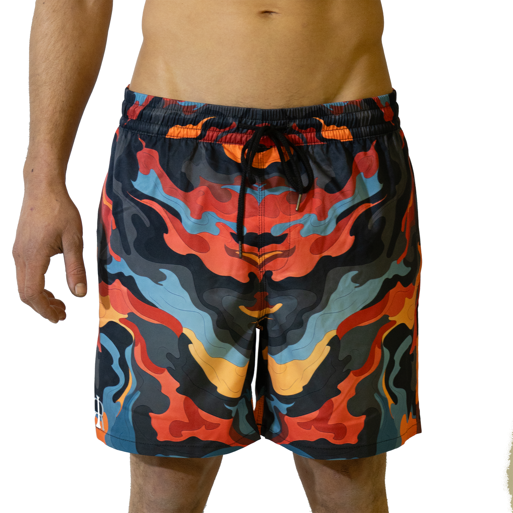 Swim Shorts: Fireface Fusion