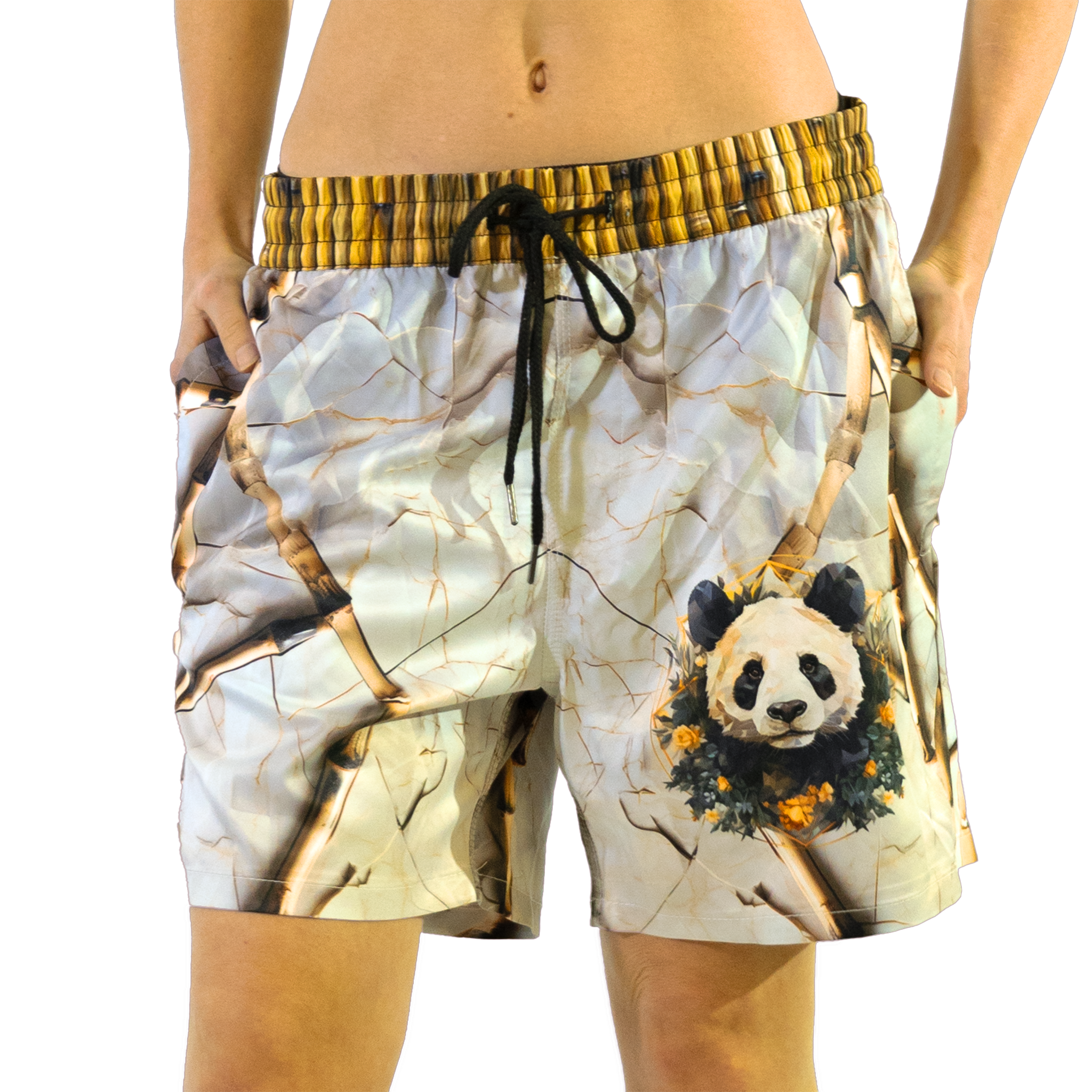 Swim Shorts: Panda Paradise