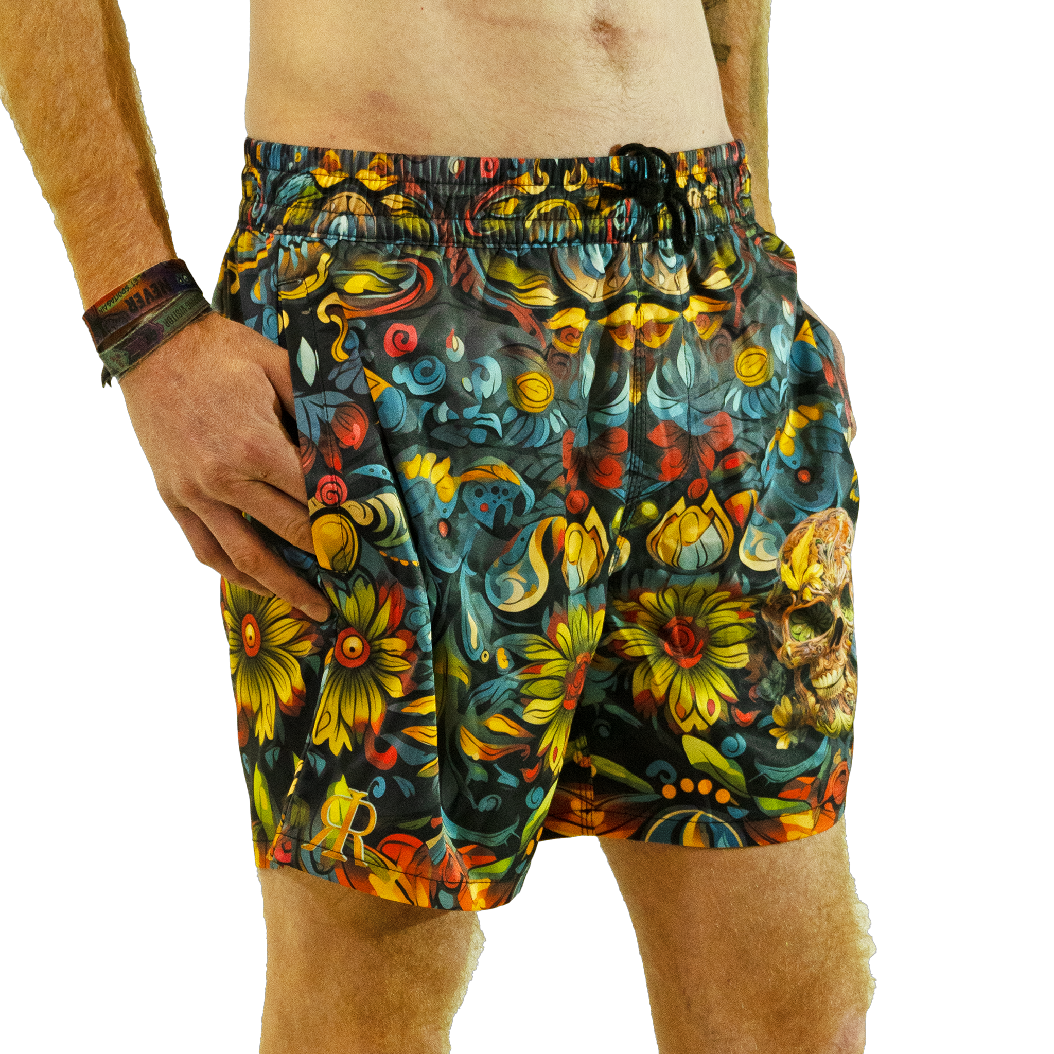 Swim Shorts: FiestaSerenade