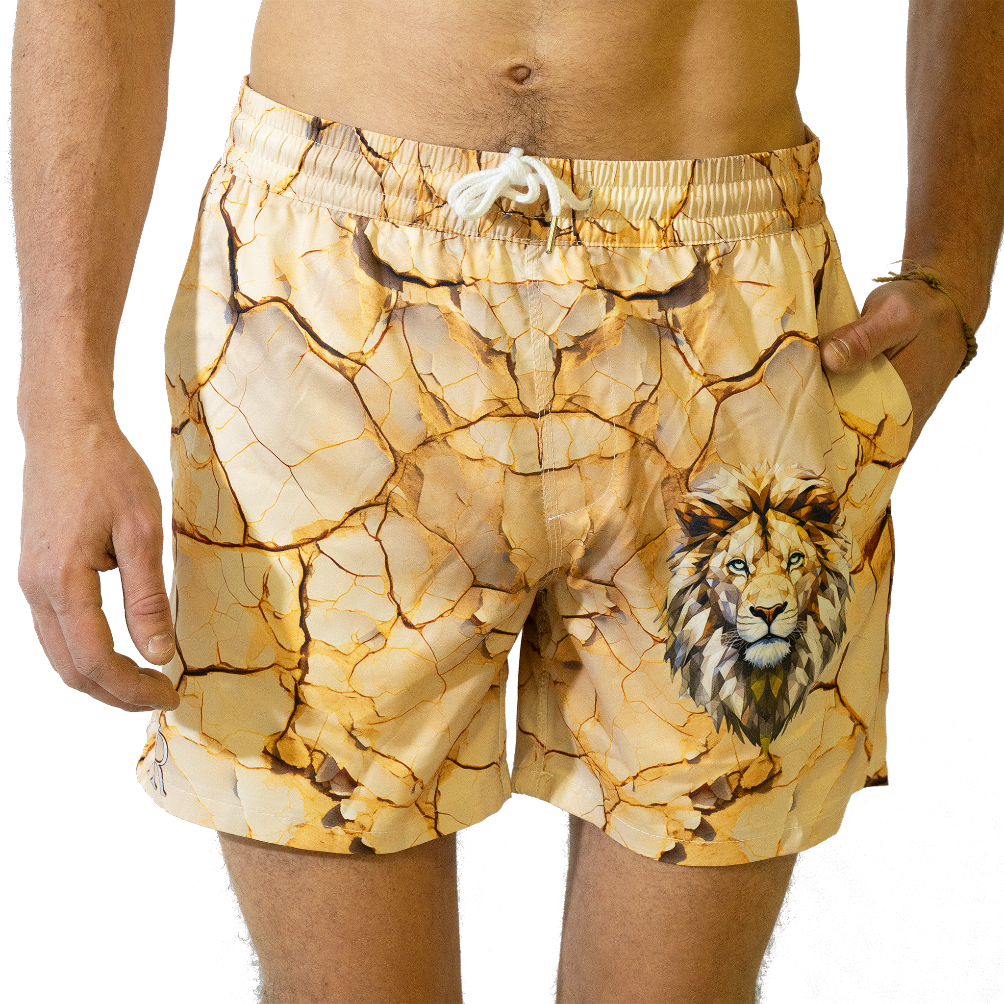 Swim Shorts: Savannah Serenity