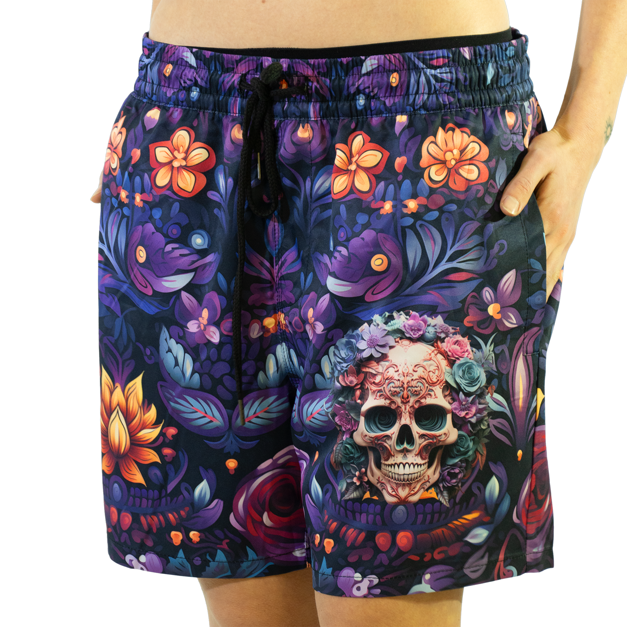 Swim Shorts: MexiSkull Mirage