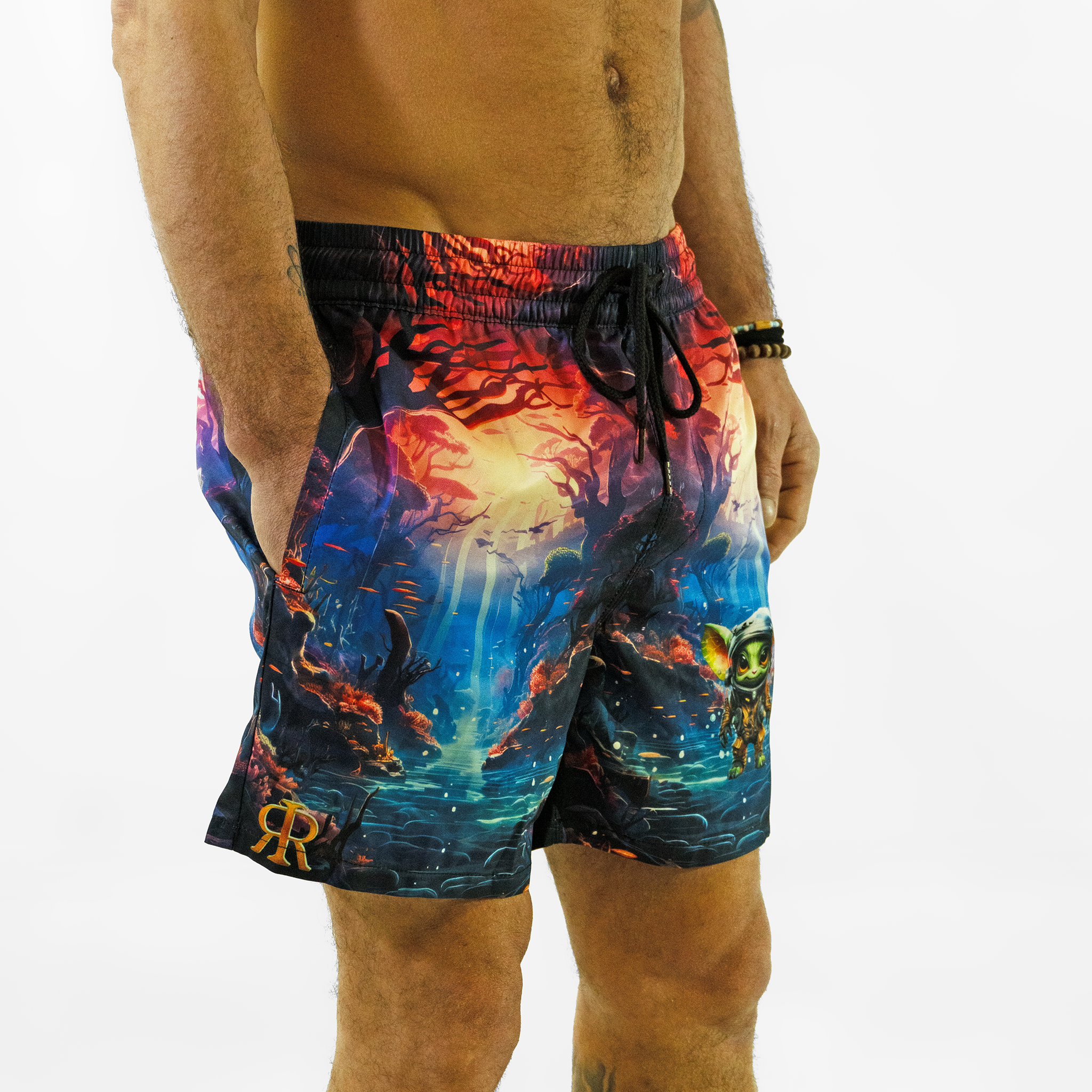 Swim Shorts - Alien Adventurer