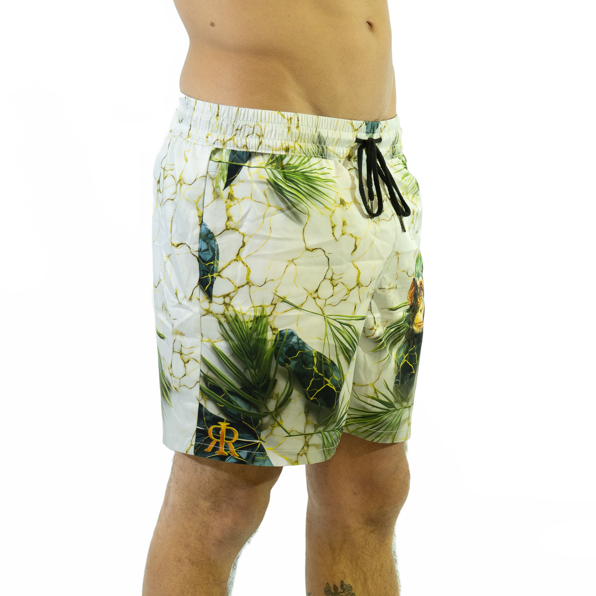 Swim Shorts: Monkey Oasis